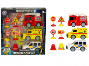 City Emergency Vehicle Set 3pcs