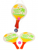Wooden Beach Bats Twin Set with Ball
