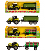 Farm Tractor & Trailer Try Me (2 asstd)