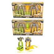 Robot Transforming Twin Construction Vehicle Set (2 asstd)
