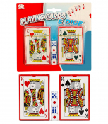 Playing Card Twin Pack with Dice