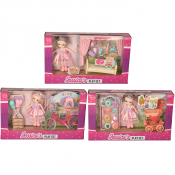 Jessica Mini Teen 15cm Play Set (3 asstd)