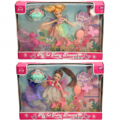 Fairy Doll 15cm with Unicorn Set (2 asstd)