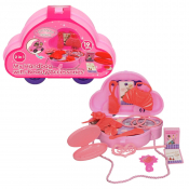 Handbag with Beauty Accessories