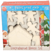 Paint Your Own Gingerbread House