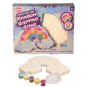 Paint Your Own Rainbow Stepping Stone