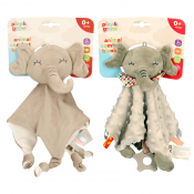 Soft Elephant Comfort Blanket (2 asstd)
