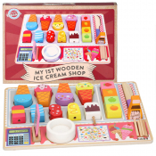 Wooden Ice Cream Shop