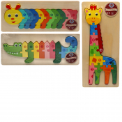 Wooden Animal Puzzle (3 asstd)