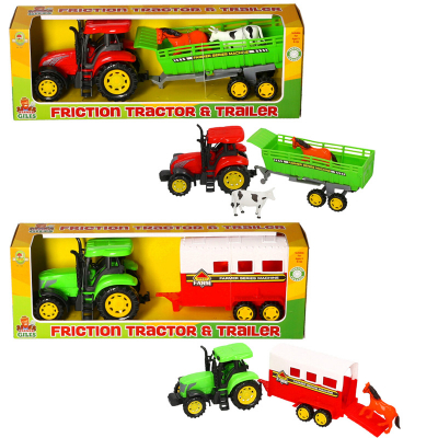 Farm Tractor with Trailer (2 asstd)