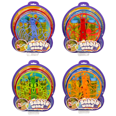 Sea Horse Bubble Wand Set with 118ml of Bubbles (4 asstd)