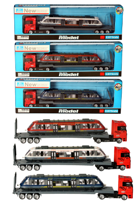 Diecast Haulier with High Speed Train (3 asstd)