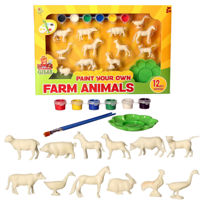 Paint Your Own Farm Animals (12pcs)