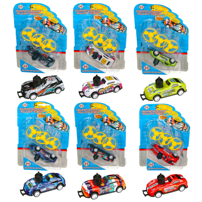 Alloy Car with Flying Saucers (6 asstd)