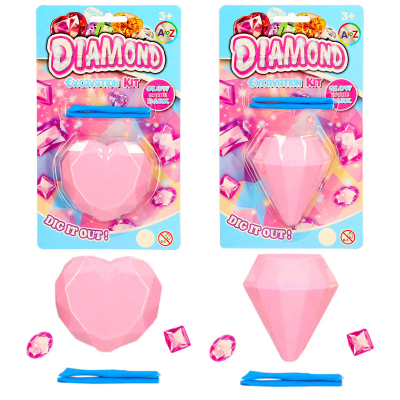 Diamond Excavation Glow in the Dark Dig (2 asstd)
