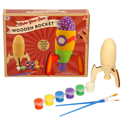 Make Your Own Wooden Rocket Kit