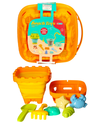 Beach Bucket Fold Away Set 7pcs