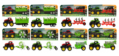 Farm Tractor with Trailer (8 asstd)
