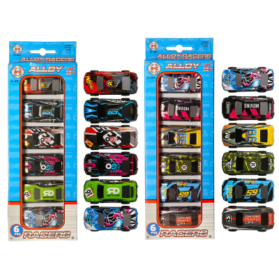 Alloy Cars 6pcs