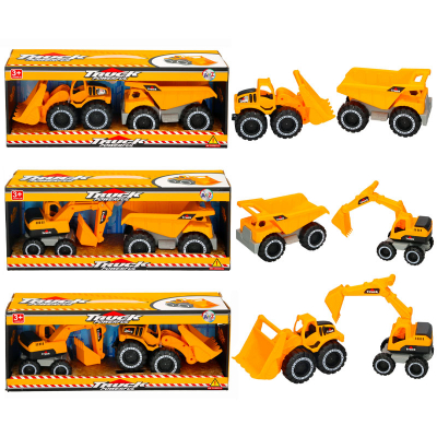 Construction Trucks 2pcs (3 asstd)