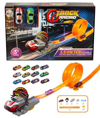Racing Soft Looping 3.5mtr Track with 2 Cars
