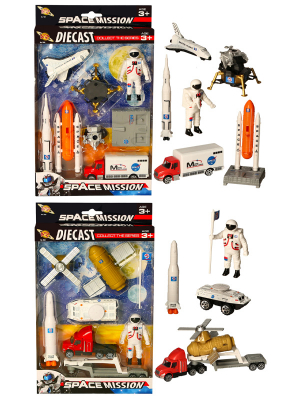 Diecast Space Mission Set (2 asstd)