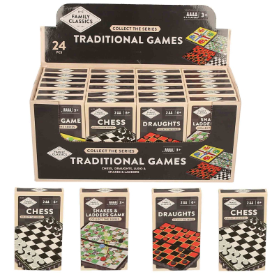 Traditional Classic Games in CDU (4 asstd)