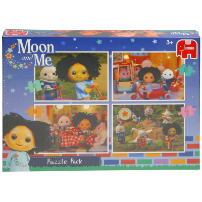 Moon & Me 4 in 1 Jigsaw Puzzle Pack