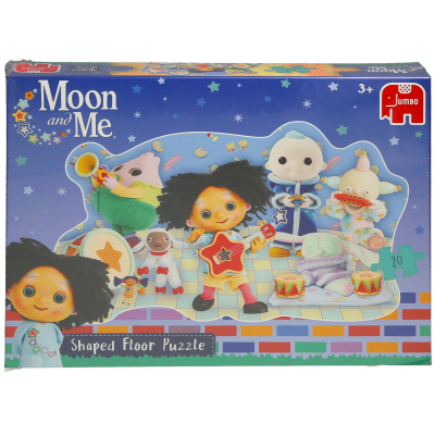 Moon & Me Shaped Floor Jigsaw Puzzle