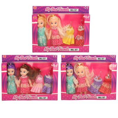 Dress Up Best Friends Mini Teens 15cm 2pcs