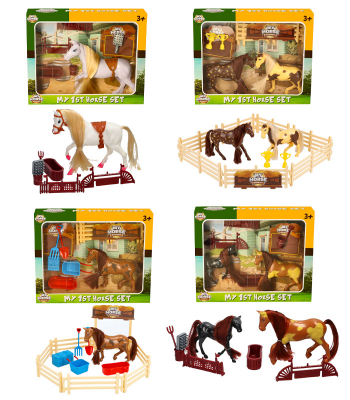 Horse Play Set (4 asstd)