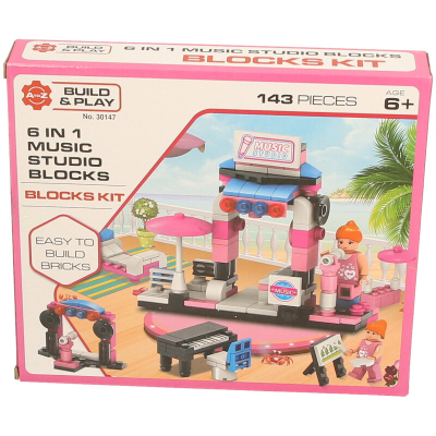 Music Studio Blocks 6 in 1 Set