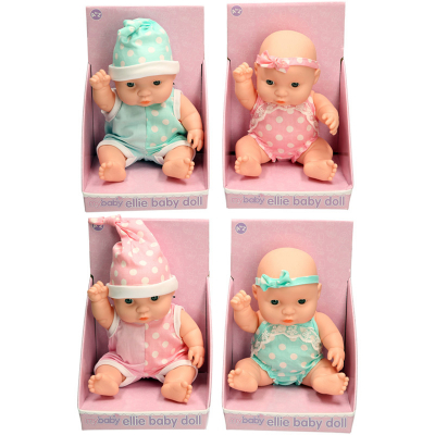Ellie Baby Doll 20cm (4 asstd)