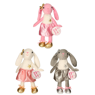 Soft Rabbit 38cm (3 asstd)