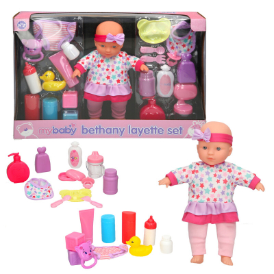 Bethany Baby Doll 30cm Layette Set