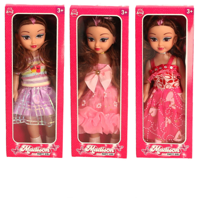 Madison Party Doll 25cm (3 asstd)