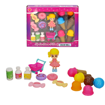 Ice Cream & Candy Chloe Doll Play Set