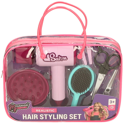 Hair Styling Set in PVC Bag