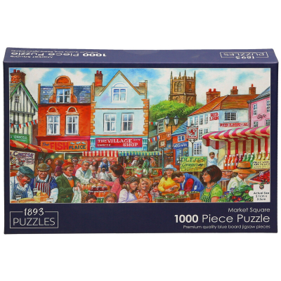 Market Square Jigsaw Puzzle 1000pcs